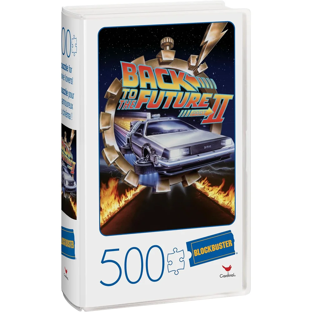 RETRO BLOCKBUSTER 500 PIECE JIGSAW - BACK TO THE FUTURE Bild 1