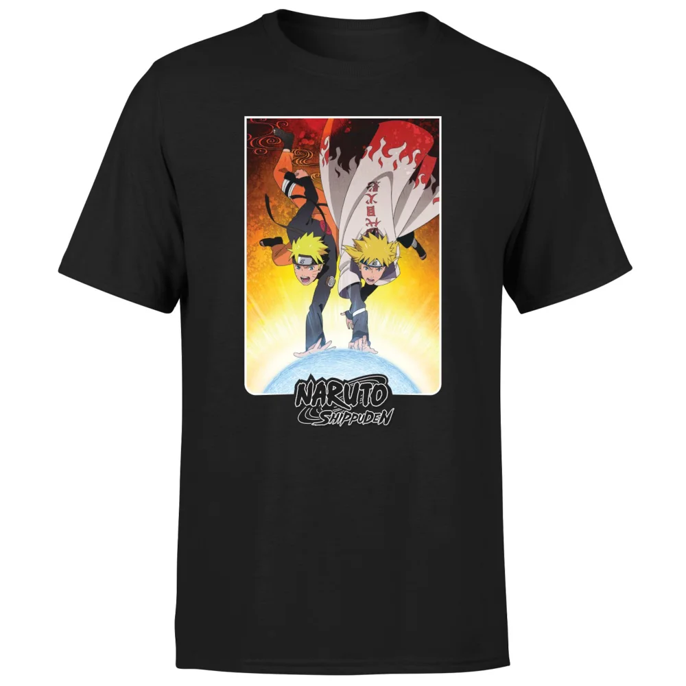 Naruto Fight Unisex T-Shirt - Black - L Bild 1