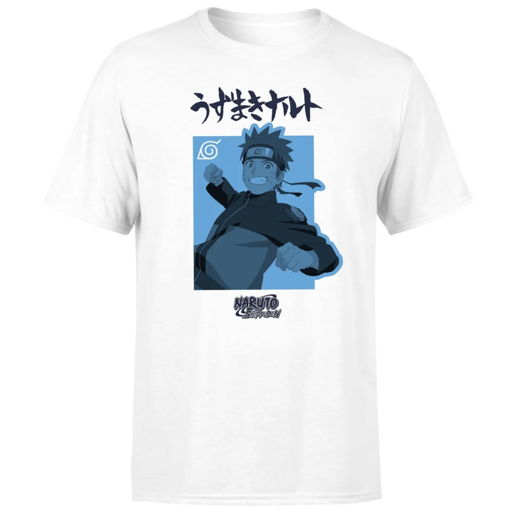 Naruto Poster Unisex T-Shirt - White - XL Bild 1