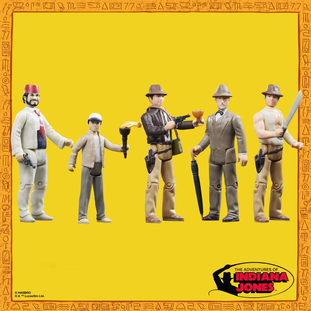Hasbro 5-Pack Kenner Indiana Jones Action Figures - Wave 2 Bild 1