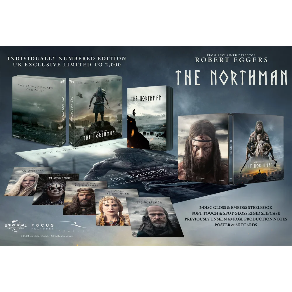The Northman Collector's Edition 4K Ultra HD & Blu-ray Steelbook Bild 1