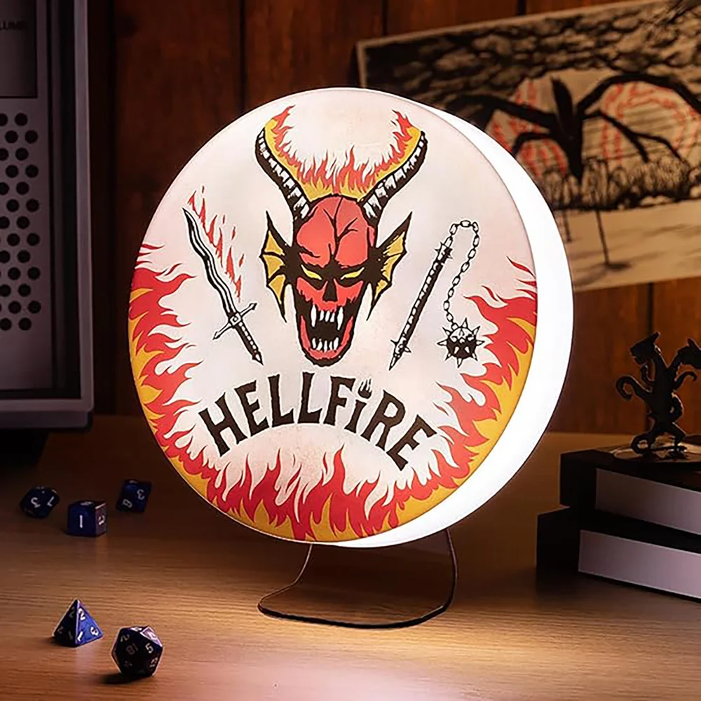 Stranger Things - Hellfire Club Logo Light (Wall Mount or Free Standing) Bild 1