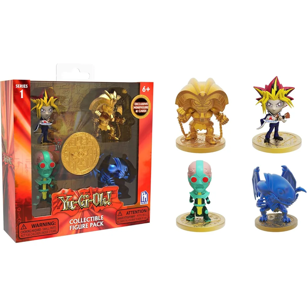 Yu-Gi-Oh! Minifigures 4-Pack Collectibles Figure Pack Bild 1