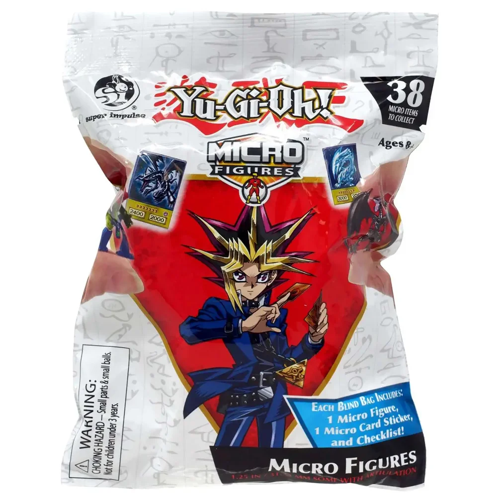 Yu-Gi-Oh! Micro Figure Blind Bag Toy with Card Sticker (Mystery Figure) Bild 1