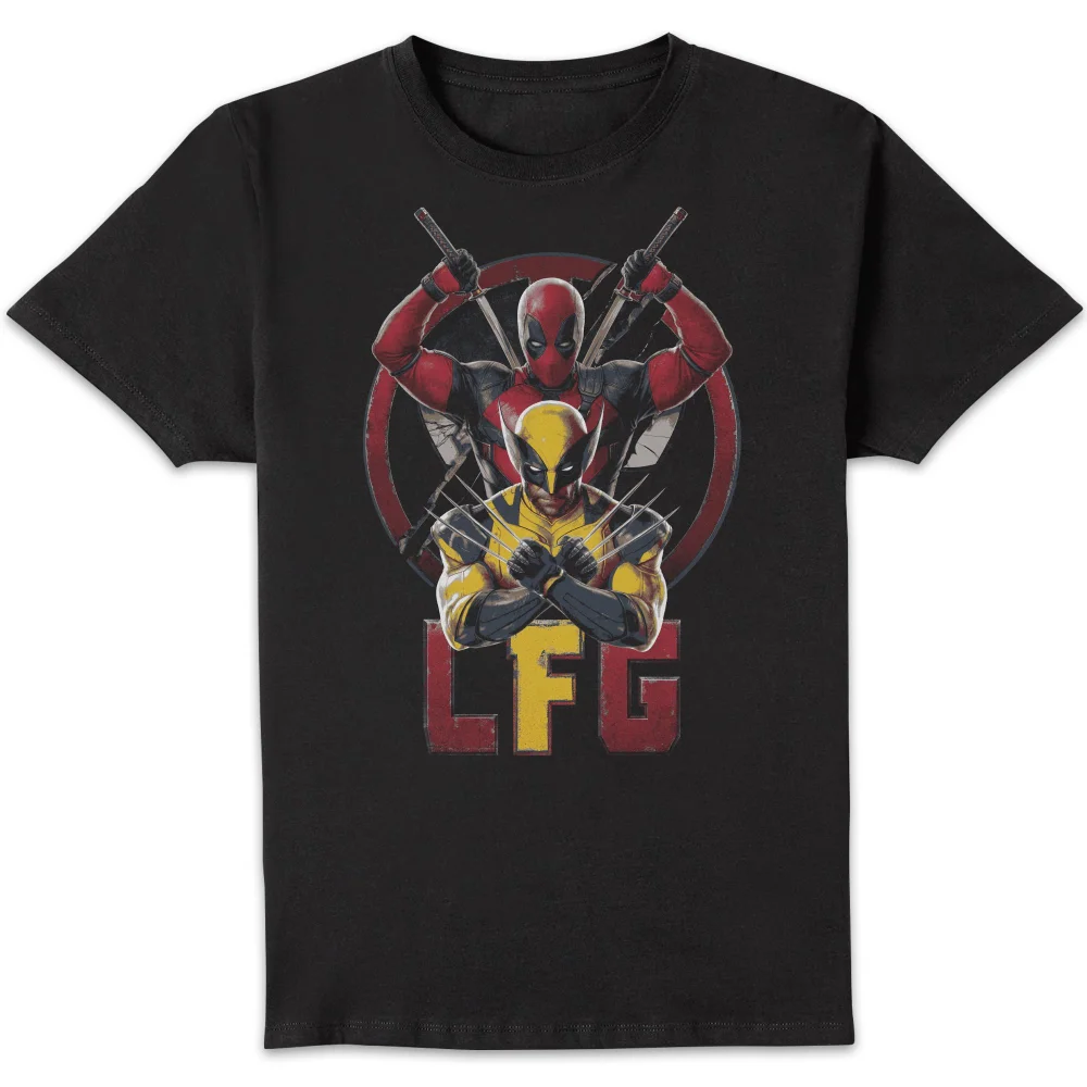 Deadpool & Wolverine LFG Unisex T-Shirt - Black - L Bild 1