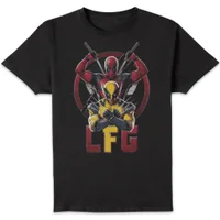 Deadpool & Wolverine LFG Unisex T-Shirt - Black