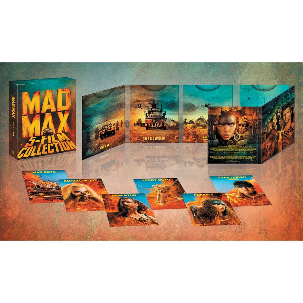 Mad Max 5 Film Collection 4K Ultra HD (Includes Blu-ray) Bild 1