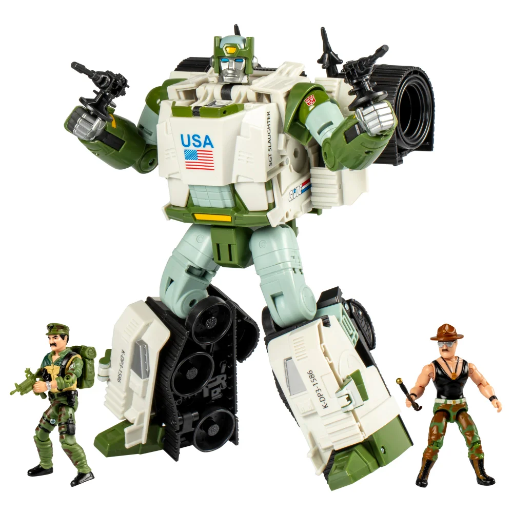 Transformers Collaborative G.I. Joe x Transformers Autobot Kup Triple T Action Figure Bild 1