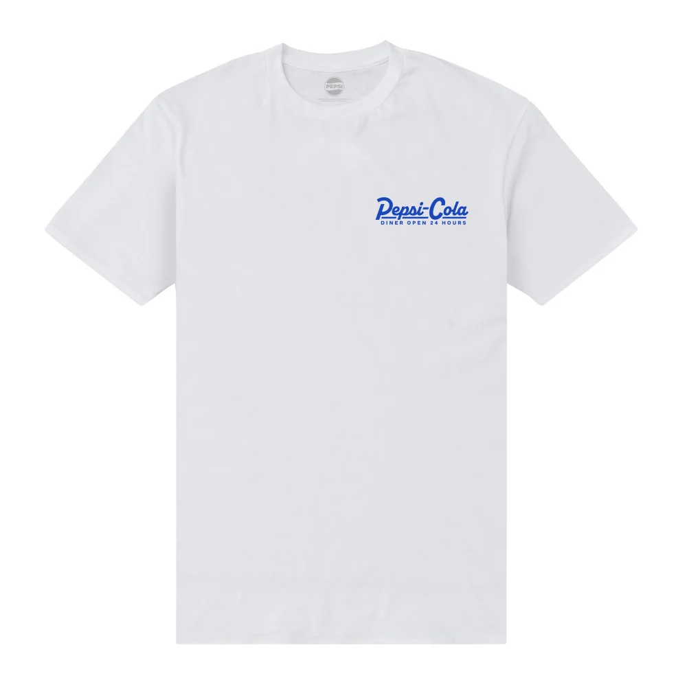 Pepsi Co. Ice Cold Pepsi Served Here! Men's T-Shirt - White - S Bild 1