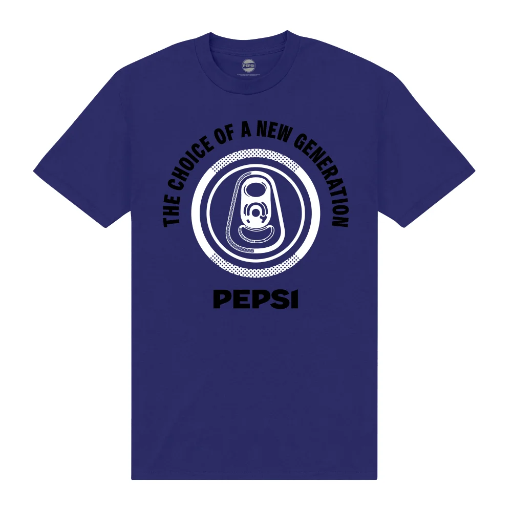 Pepsi Co. The Choice Of A New Generation Men's T-Shirt - Blue - S Bild 1