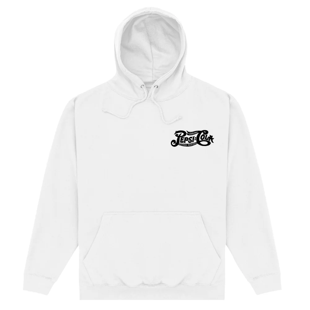 Pepsi Co. Retro Pepsi:Cola Hoodie - White - S Bild 1