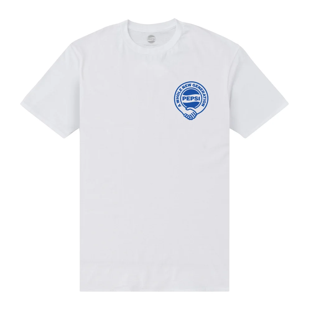 Pepsi Co. A Whole New Generation Men's T-Shirt - White - S Bild 1