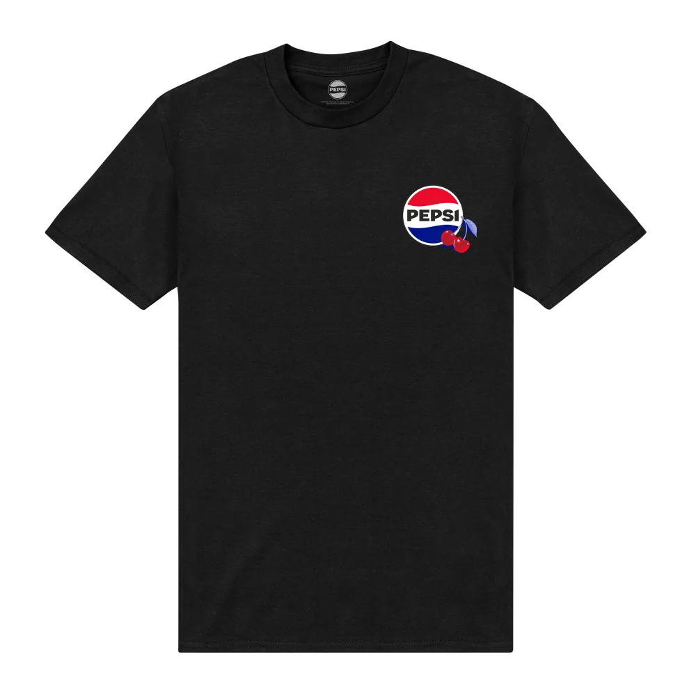 Pepsi Co. Logo Men's T-Shirt - Black - XXL Bild 1