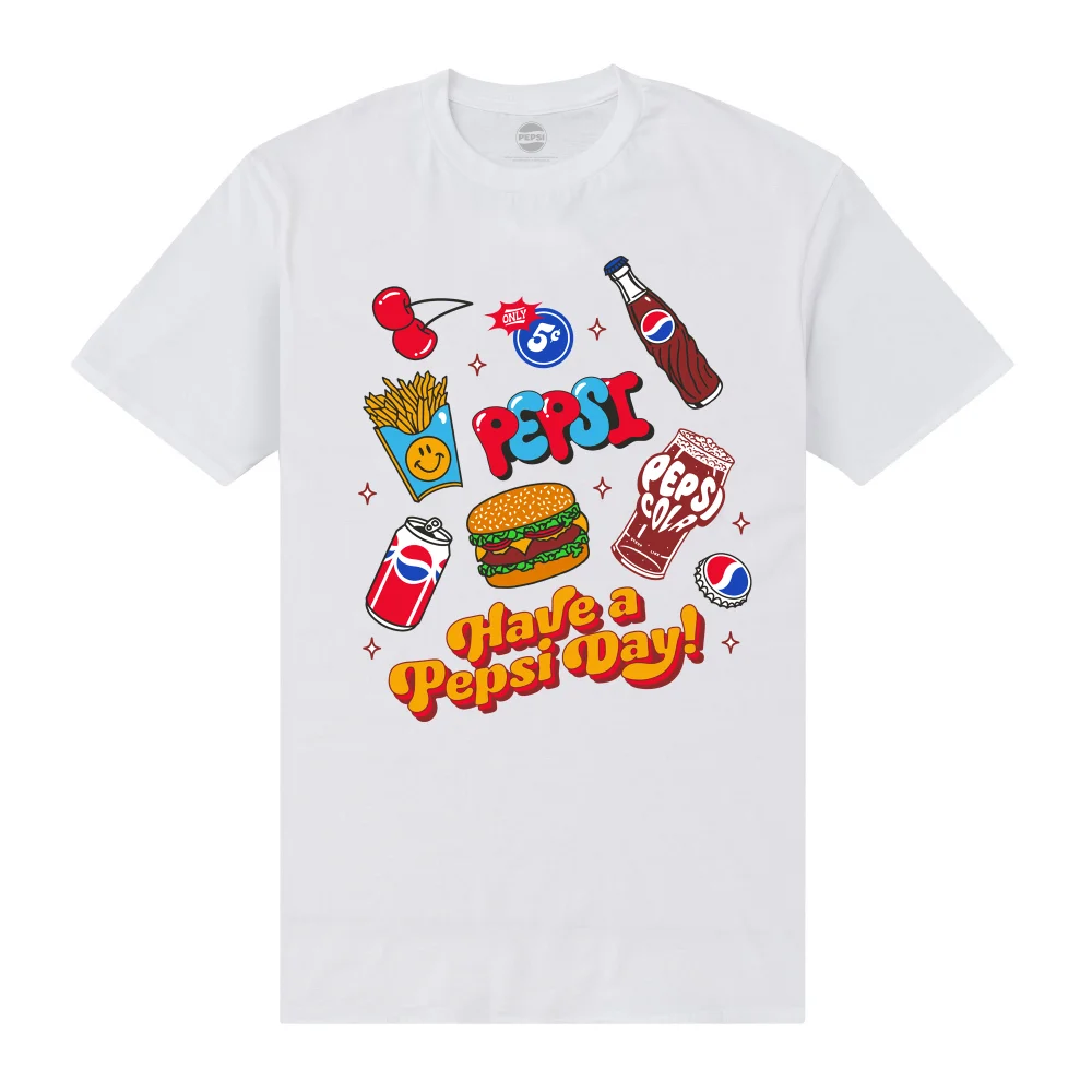 Pepsi Co. Have A Pepsi Day! Men's T-Shirt - White - 5XL Bild 1