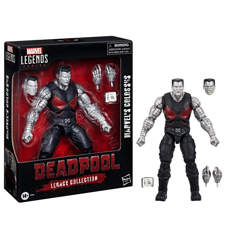 Marvel Legends Series Marvel’s Colossus, Deadpool Collectible Action Figure (6”) Bild 1