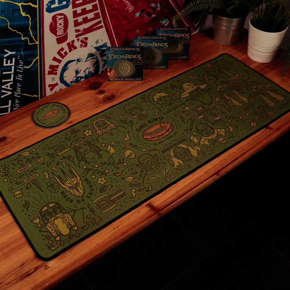 Lord of the Rings Desk Pad & Coaster Set Bild 1
