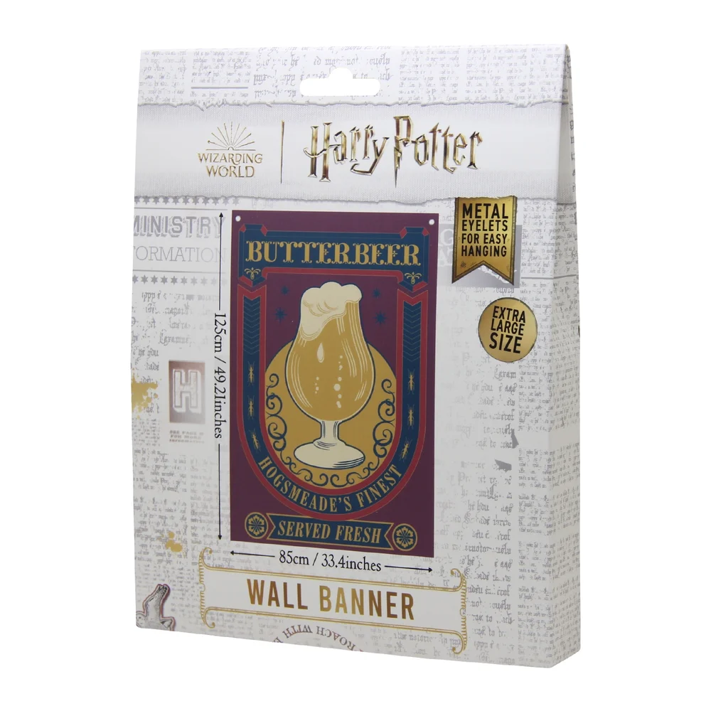 Harry Potter Butterbeer Wall Banner Bild 1