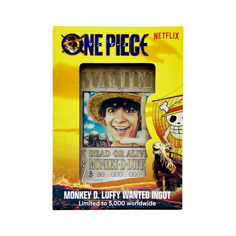 One Piece Limited Edition Wanted Poster Ingot Bild 1
