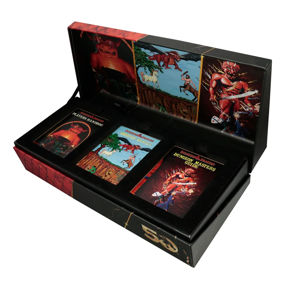 Dungeons & Dragons 50th Anniversary 1st Edition Book Cover Ingot Set Bild 1