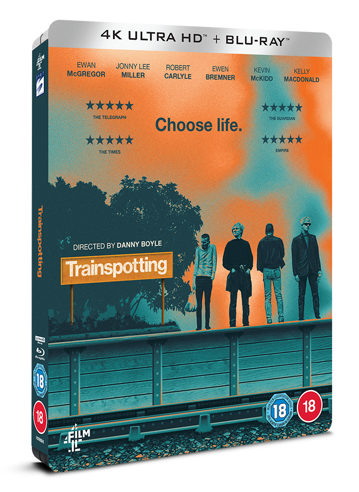 Trainspotting 4K Ultra HD Limited Edition Steelbook Bild 1