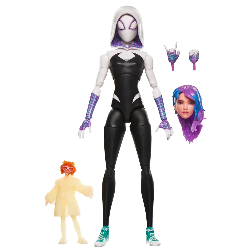 Hasbro Marvel Legends Series Spider-Gwen, Spider-Man: Across the Spider-Verse Collectible Action Figure (6”) Bild 1