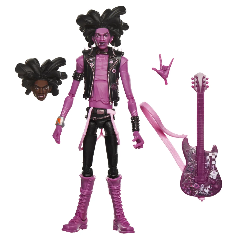 Hasbro Marvel Legends Series Spider-Punk, Spider-Man: Across the Spider-Verse Collectible Action Figure (6”) Bild 1