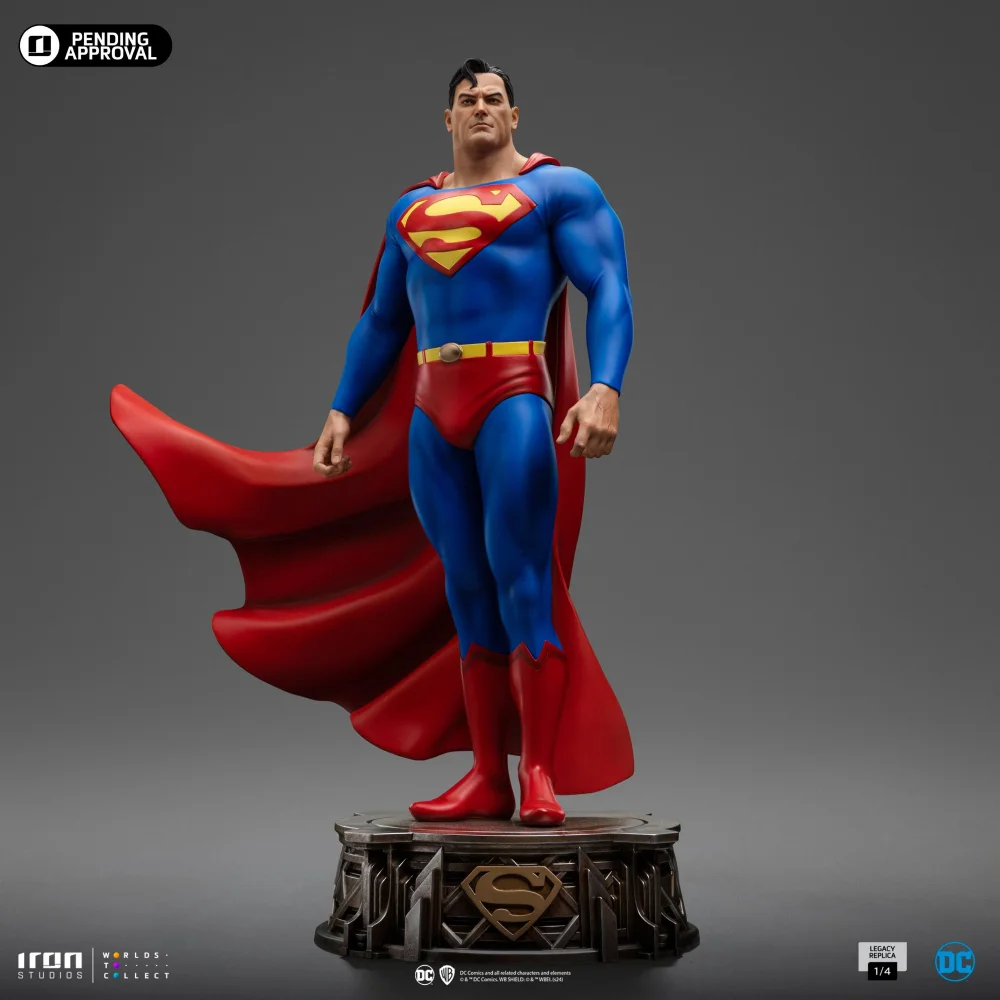 Iron Studios DC Comics Superman DC Trinity Legacy Replica 1/4 Scale Statue Bild 1