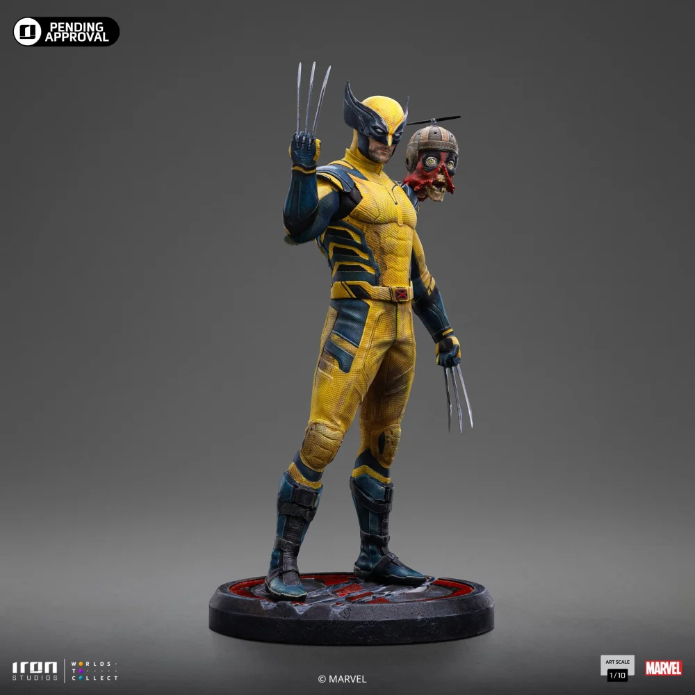 Iron Studios Marvel Deadpool & Wolverine 1/10 Art Scale Wolverine Statue Bild 1