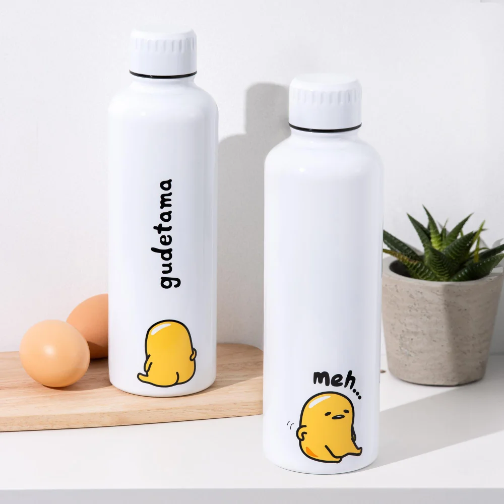 Gudetama Metal Water Bottle Bild 1