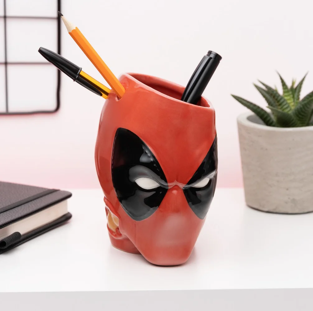 Deadpool Pen and Plant Pot Bild 1