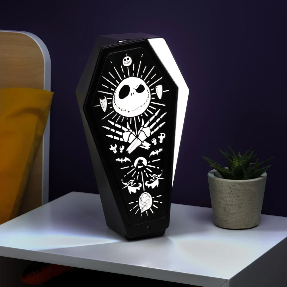 Nightmare Before Christmas Coffin 3D Light Bild 1