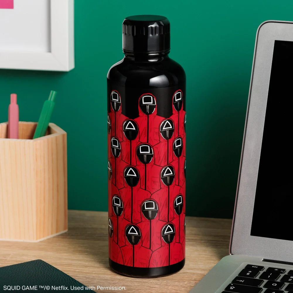 Squid Game Metal Water Bottle Bild 1
