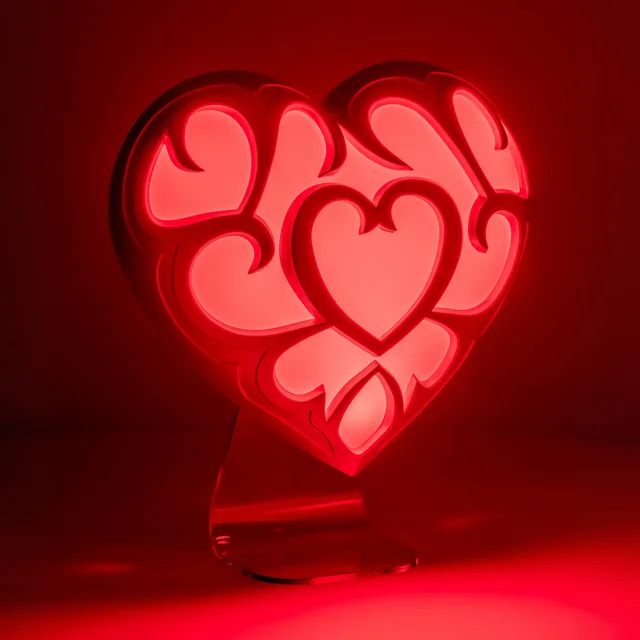 The Legend of Zelda Heart Container Light