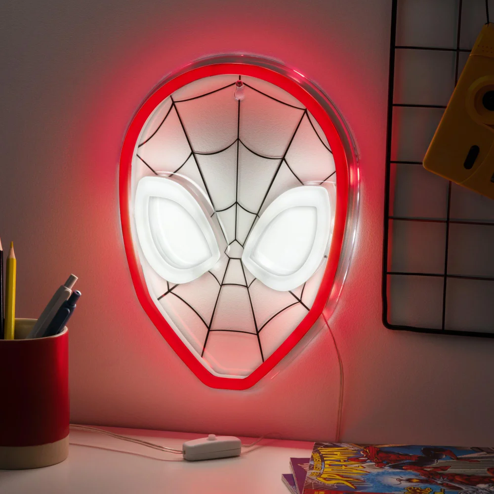 Spiderman Wall Mountable LED Neon Light Bild 1