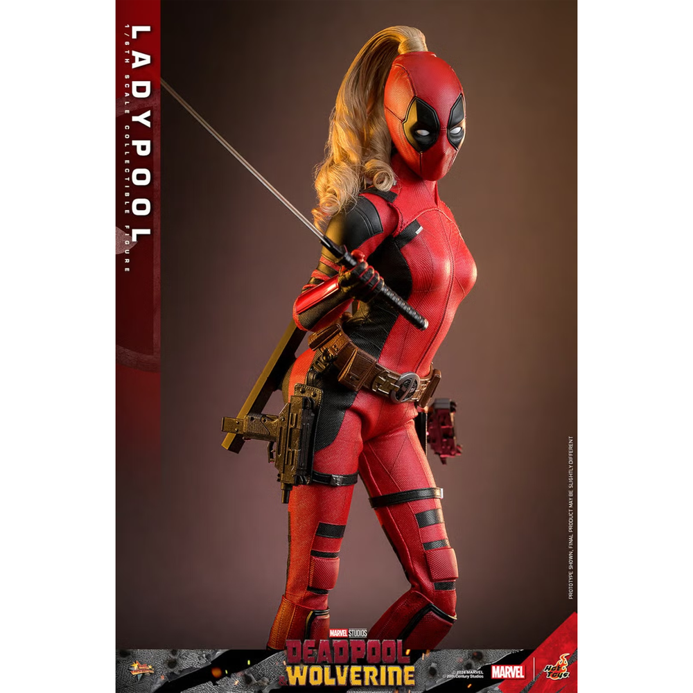 Hot Toys Marvel 1:6 Scale Ladypool - Deadpool & Wolverine Statue Bild 1
