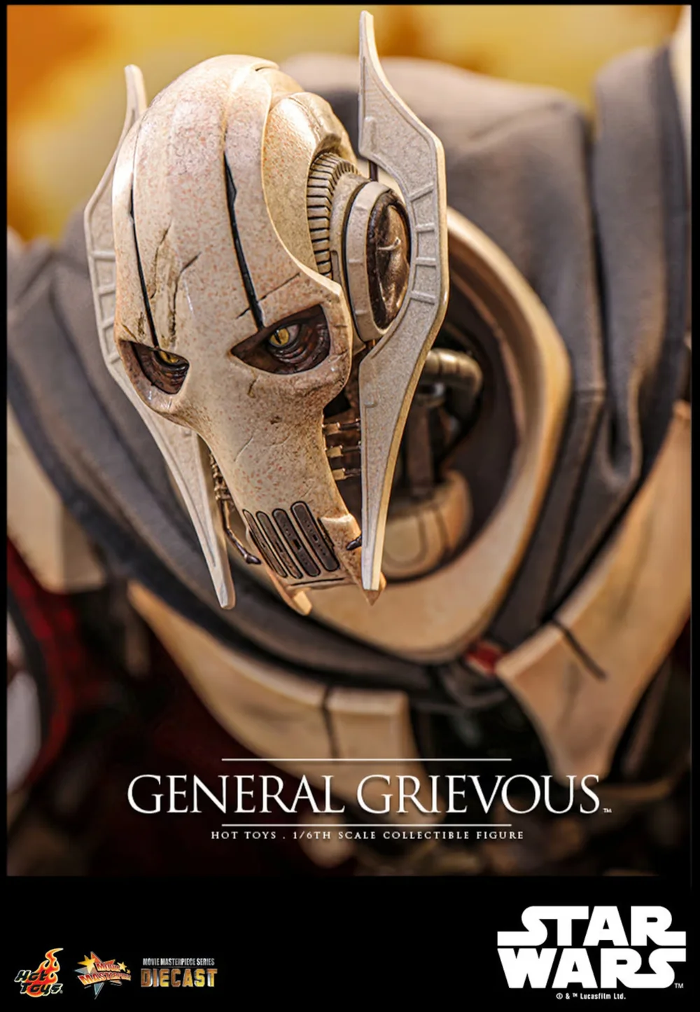 Hot Toys Star Wars 1:6 Scale General Grevious Statue Bild 1