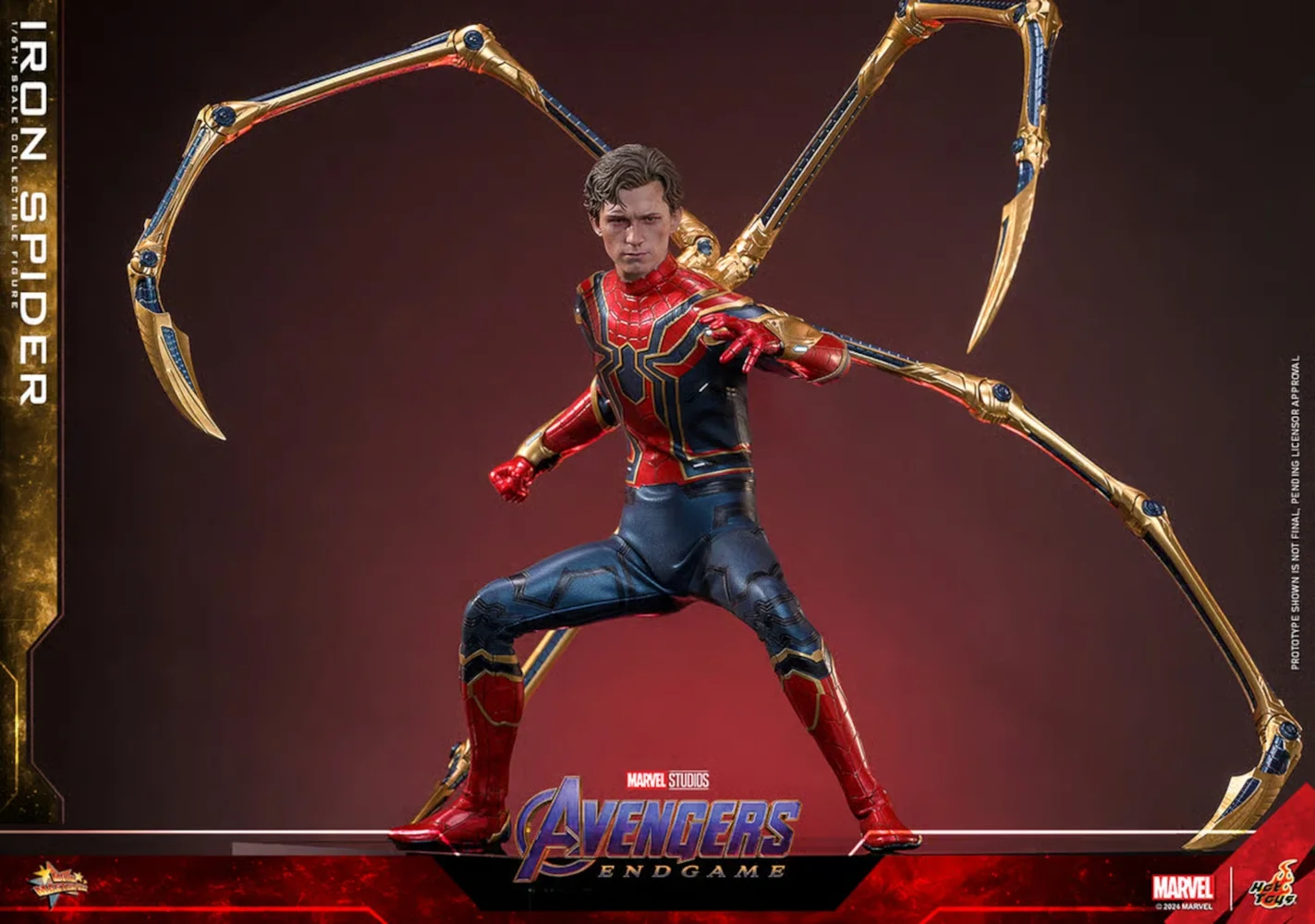Hot Toys Marvel 1:6 Scale Iron Spider 2.0 Avengers Endgame Statue Bild 1