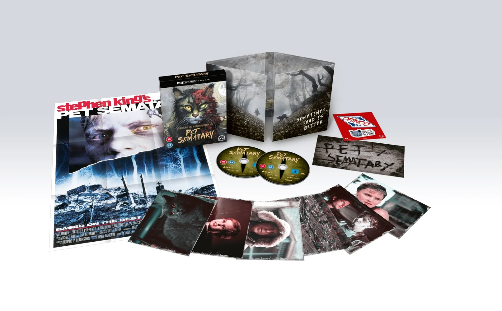 Pet Sematary (1989) 4K Ultra HD 35th Anniversary Collector's Edition Bild 1