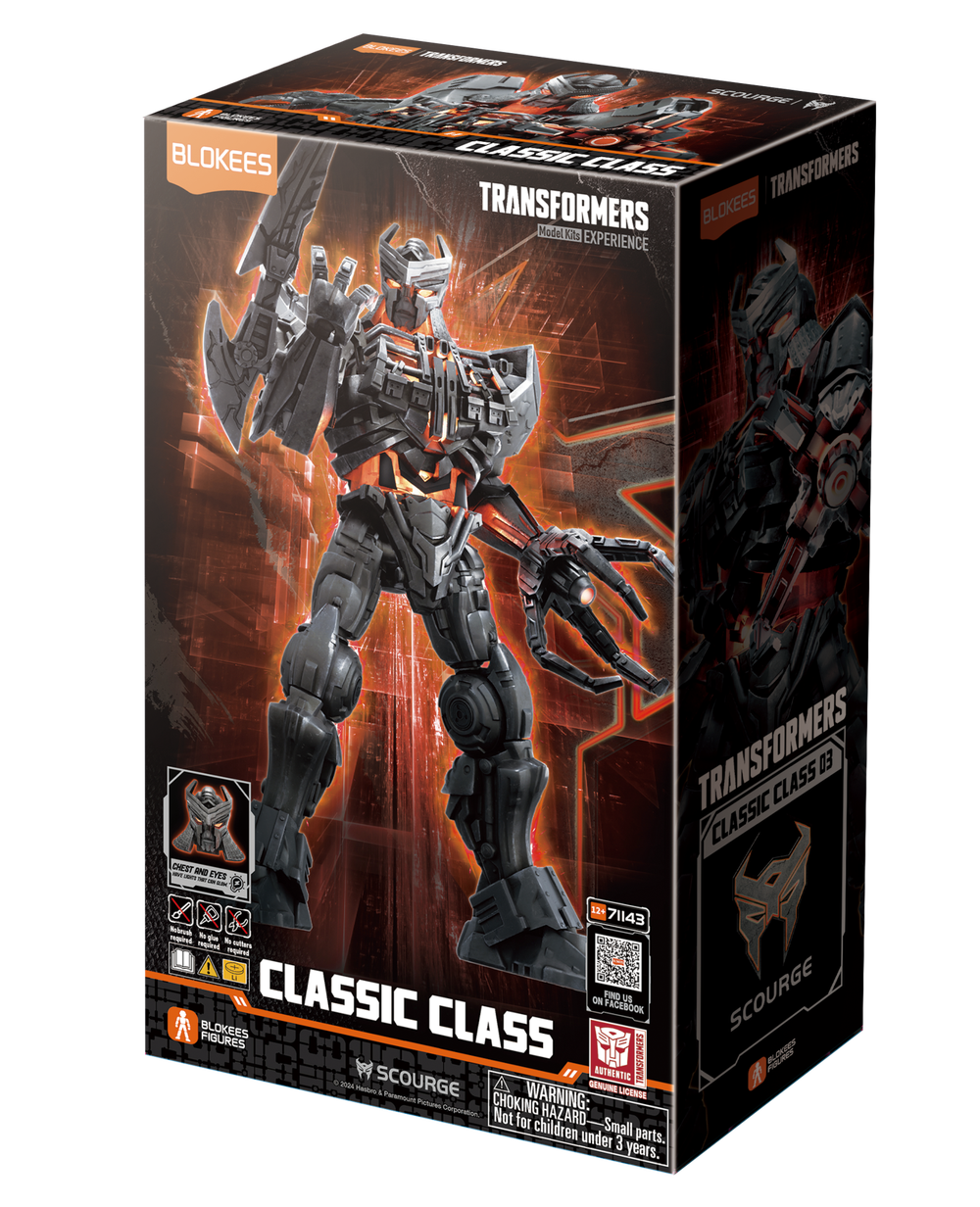 Blokees Figures Transformers Classic Class 03 Scourge Action Figure Bild 1