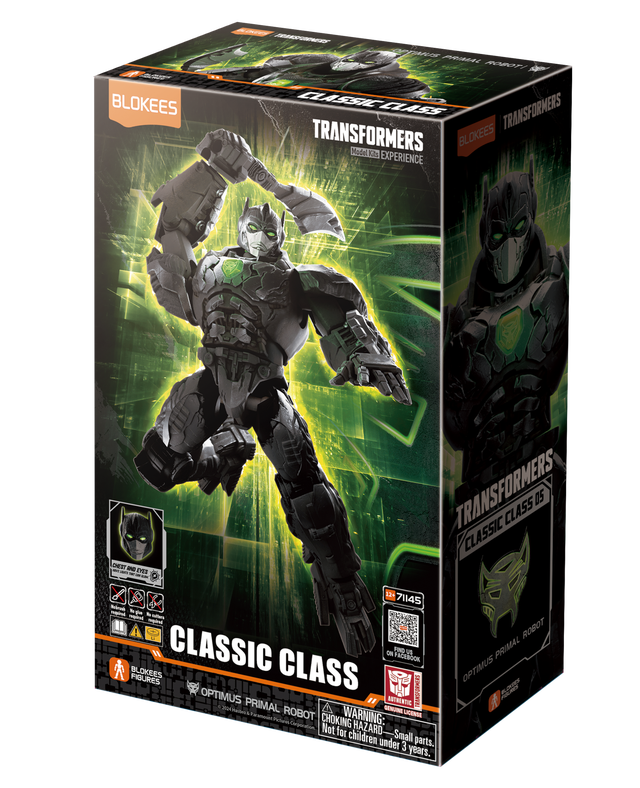 Blokees Figures Transformers Classic Class 05 Optimus Primal Robot Action Figure