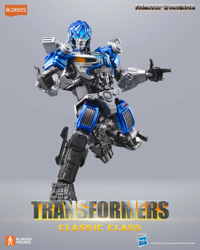 Blokees Figures Transformers Classic Class 06 Mirage Action Figure