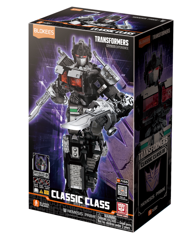 Blokees Figures Transformers Classic Class 08 Nemesis Prime Action Figure