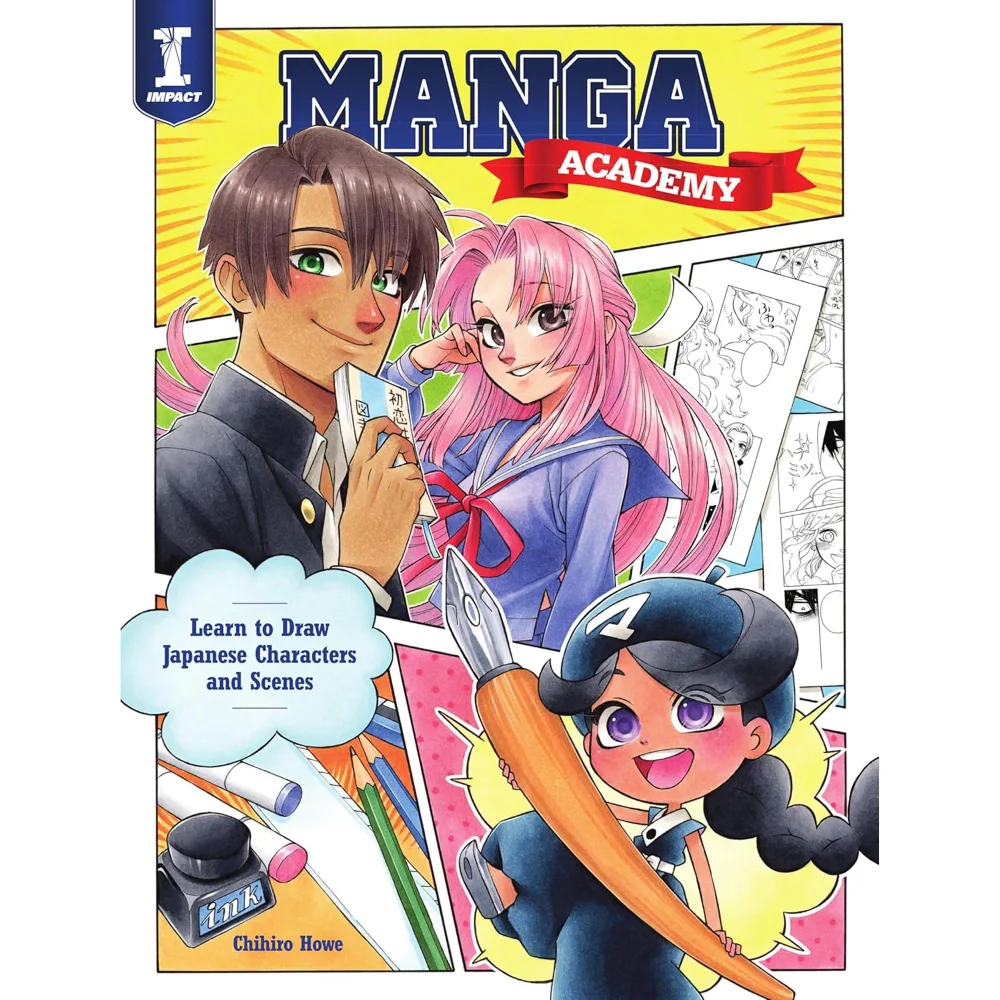 Manga Academy: Learn To Draw Japanese Characters & Scenes - Chihiro Howe Bild 1