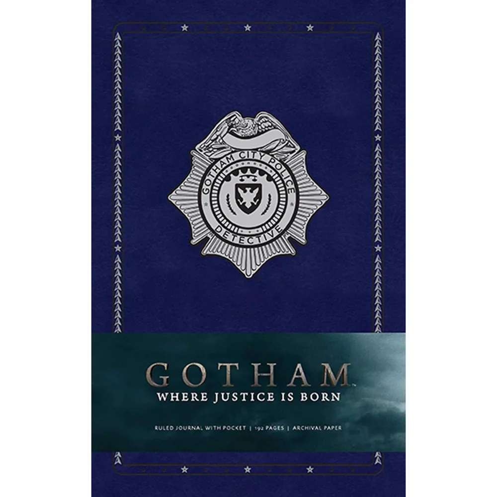 Gotham Hardcover Ruled Journal Bild 1