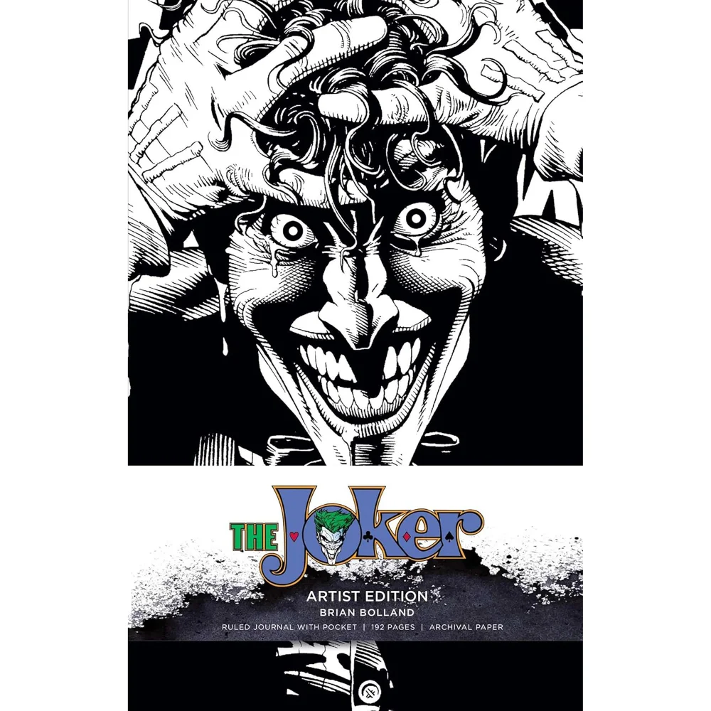 DC Comics: Joker Hardcover Ruled Journal: Artist Edition Bild 1