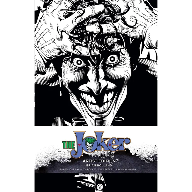 DC Comics: Joker Hardcover Ruled Journal: Artist Edition