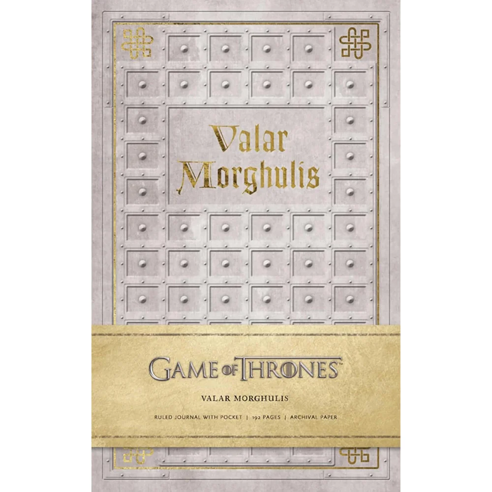 Game of Thrones: Valar Morghulis Hardcover Ruled Journal Bild 1