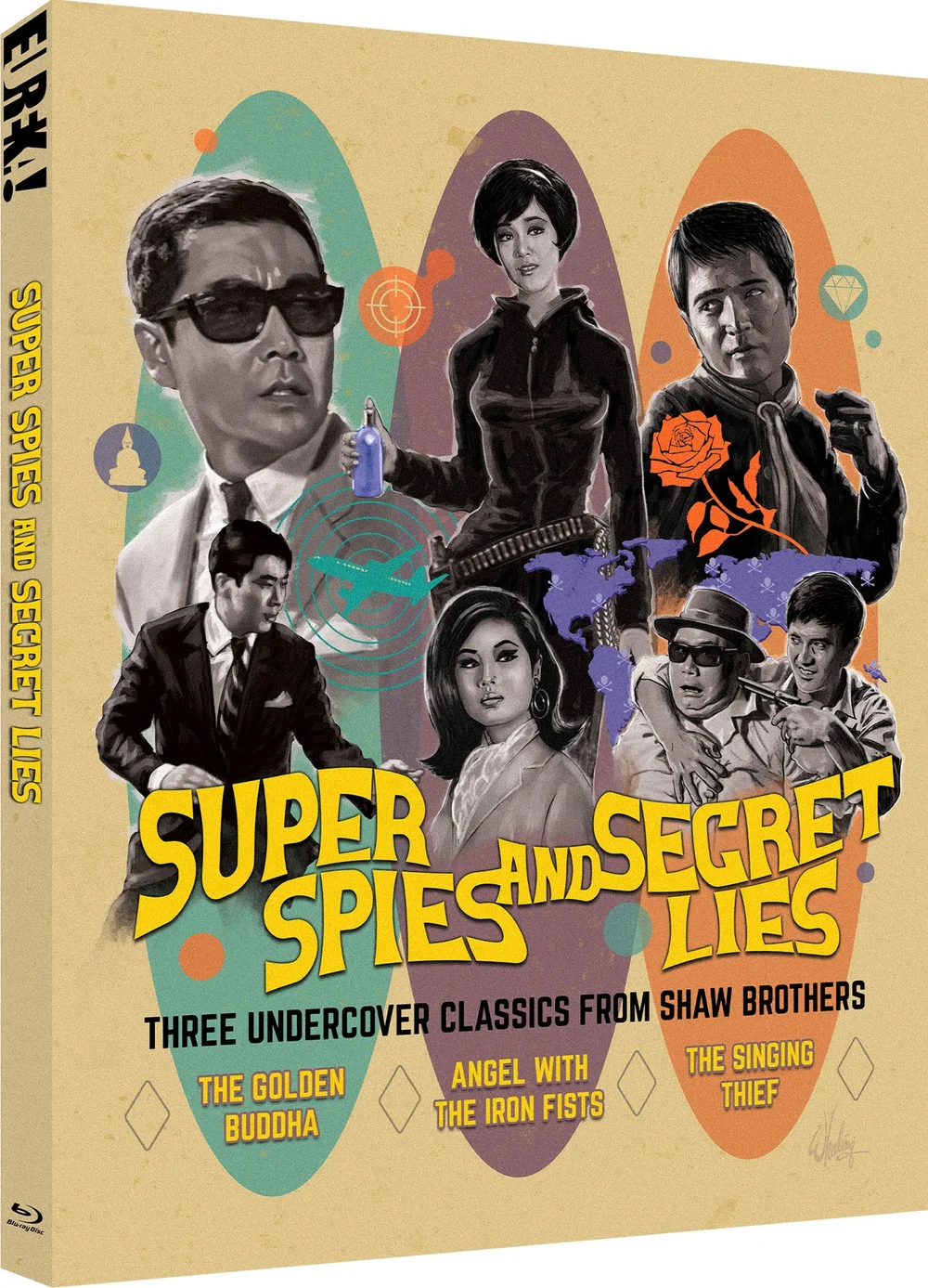 SUPER SPIES AND SECRET LIES (Eureka Classics) Limited Edition Two-disc Blu-ray Bild 1