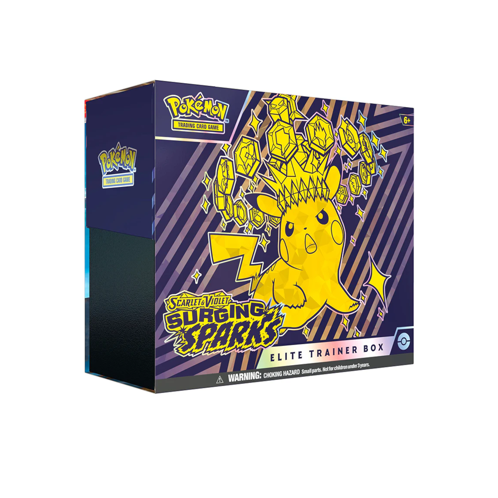 Pokémon TCG: Scarlet & Violet 8 Surging Sparks Elite Trainer Box Bild 1