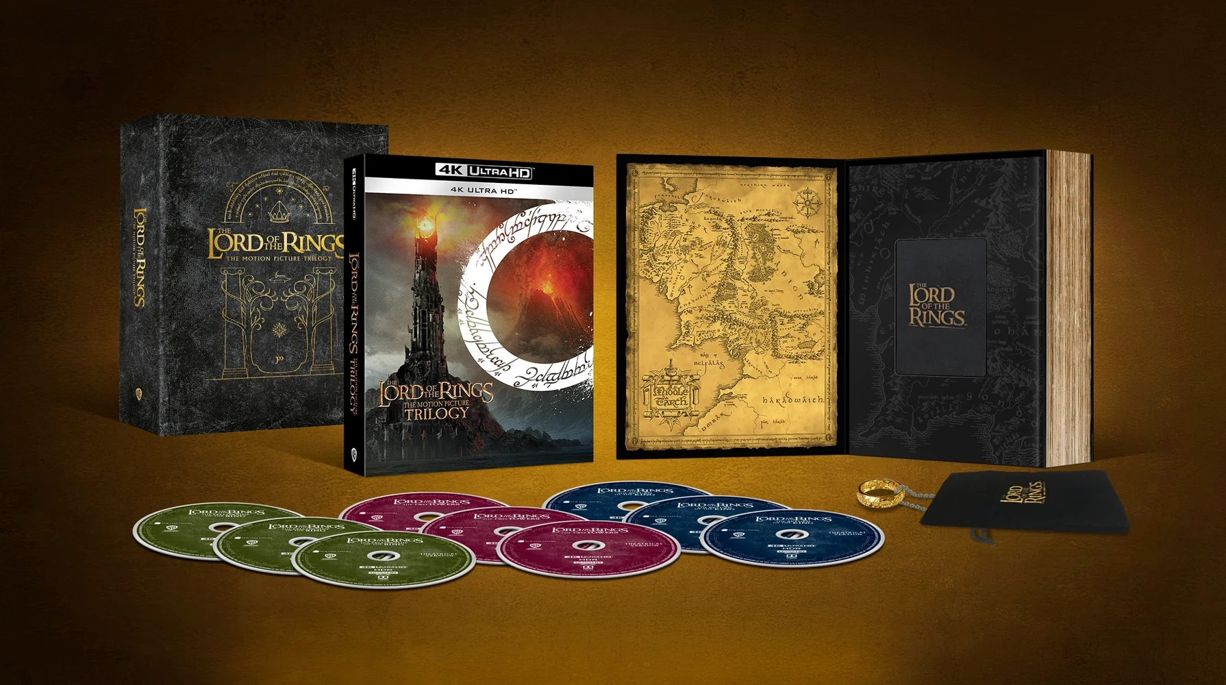 The Lord of the Rings Trilogy 'One Ring' Giftbox Special Edition 4K Ultra HD Bild 1